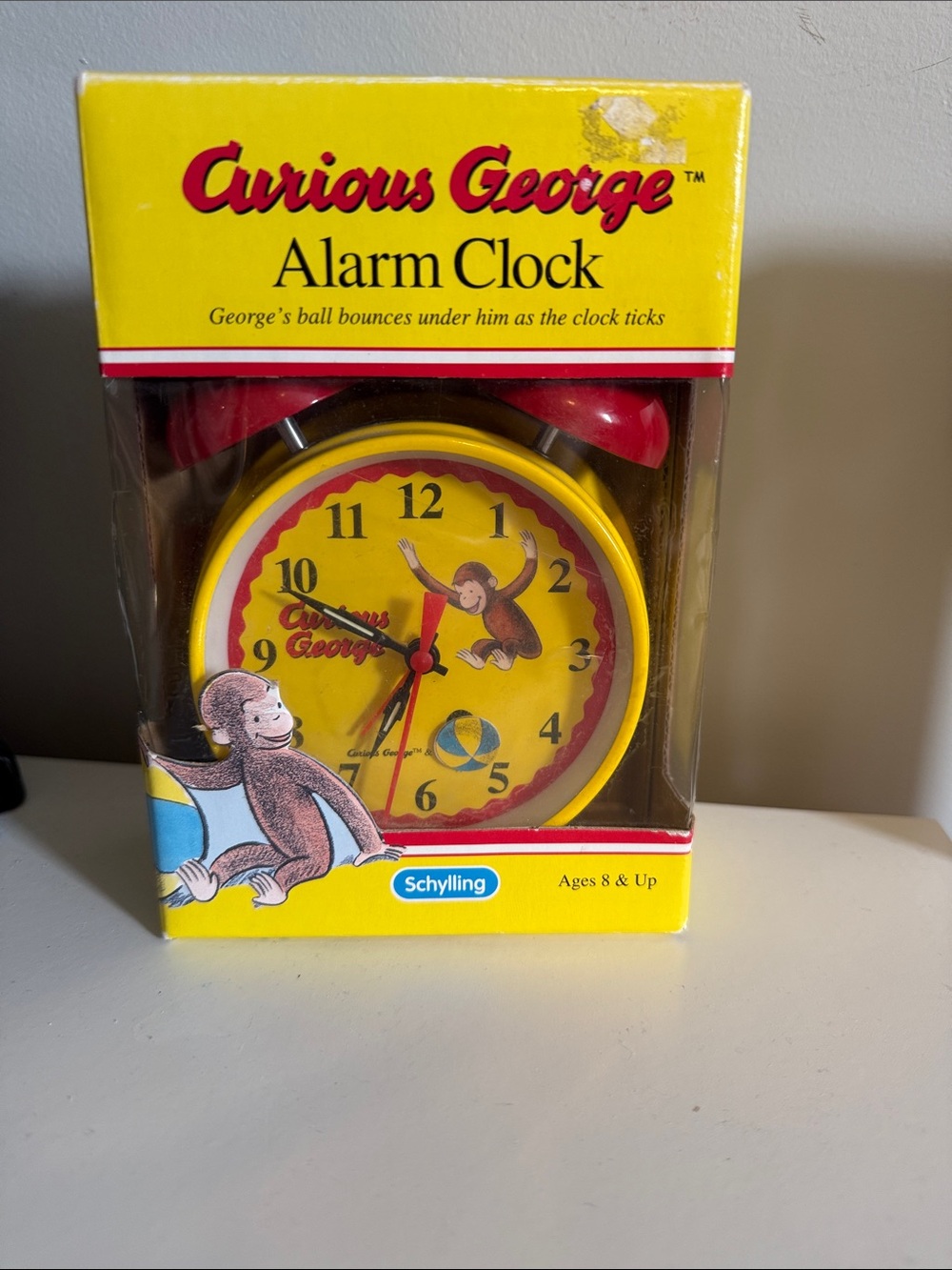 Curious George working Alarm Clock